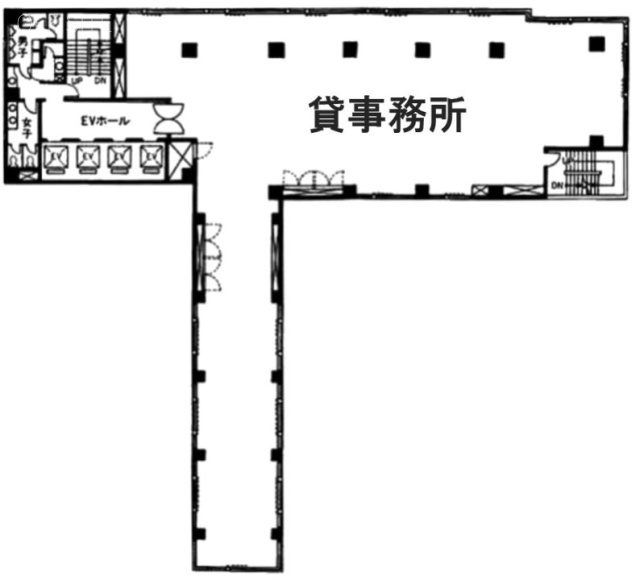 BR五反田ビル7F 間取り図