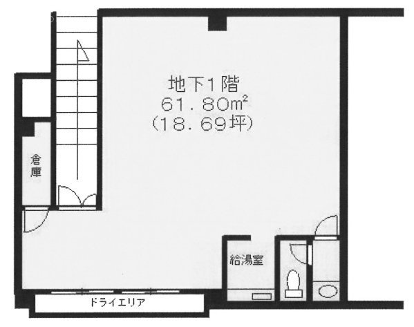 R・ベル尾山台B1F 間取り図