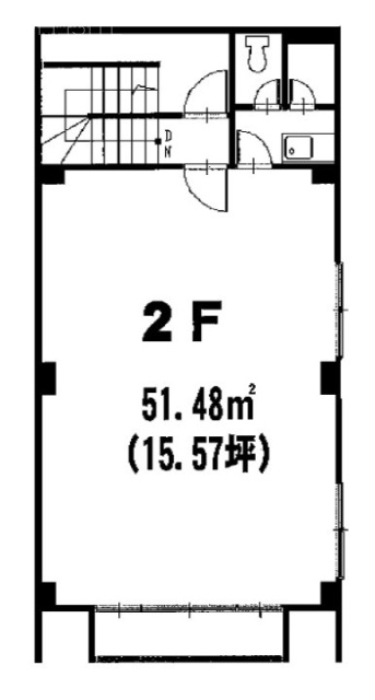 松川ビル2F 間取り図