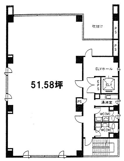 YPCビル2F 間取り図