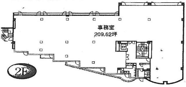 サクセス高田馬場ビル2F 間取り図