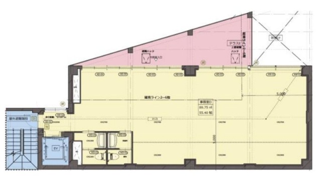 Gaia Force Building4F 間取り図