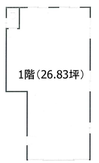 朝日ビル小岩1F 間取り図