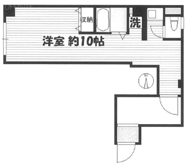 誠心Vビル203 間取り図