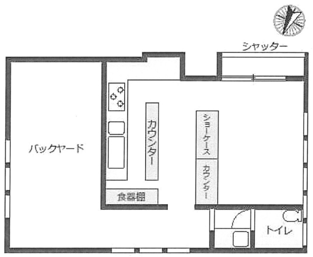 ユニアス井の頭ビル102 間取り図