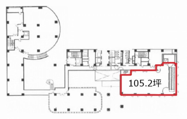 青葉六本木ビル2F 間取り図