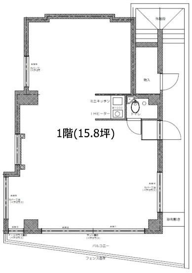 JSD麻布ビル1F 間取り図