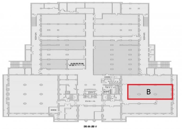 市政会館B 間取り図