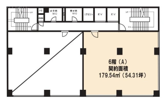 第一弥生ビルA 間取り図