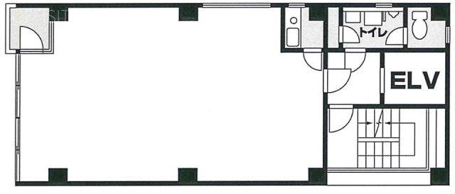 ニッセンビル4F 間取り図