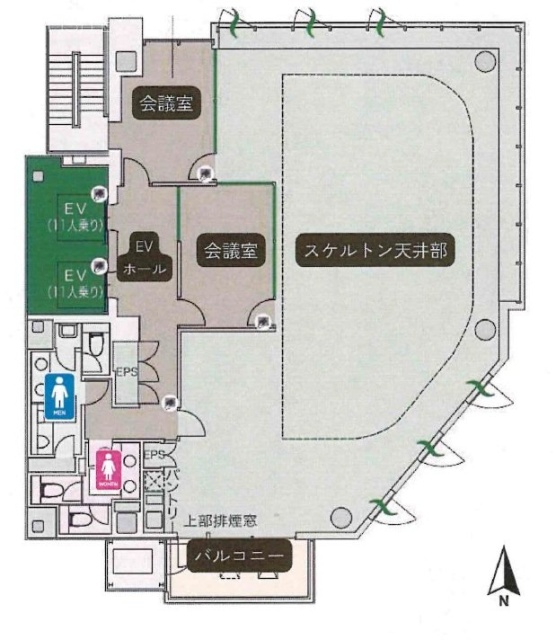 Verdex神宮北参道8F 間取り図