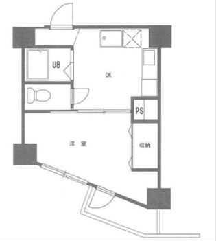 ハイツ笹塚5F 間取り図