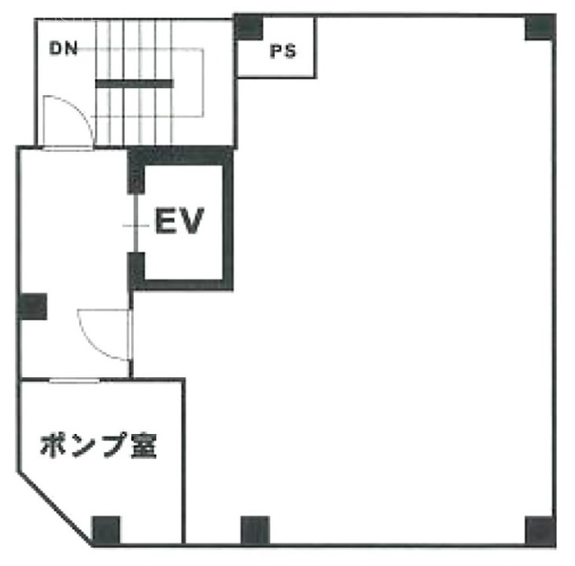 三経43ビルB1F 間取り図