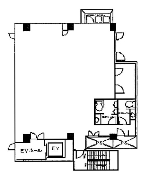 サンドー原宿ビル6F 間取り図