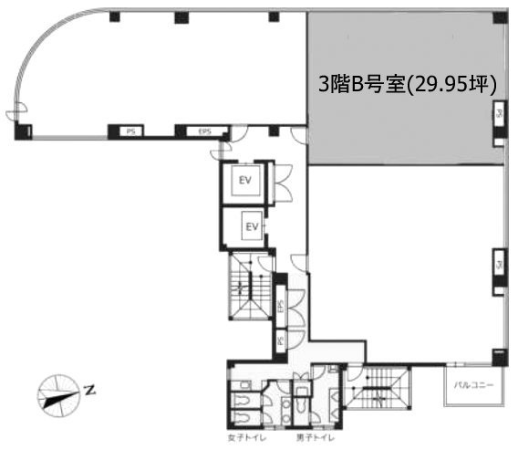 VORT渋谷神泉B 間取り図