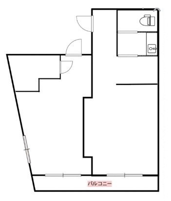 浅草KBビル2F 間取り図