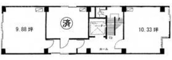 立川ビル201 間取り図