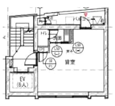 市ヶ谷ガーデンテラス5F 間取り図