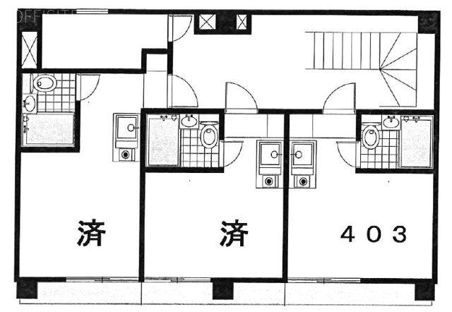 丸幸浅草橋第一ビル403 間取り図