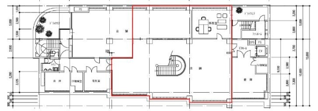 オフィス805B1F 間取り図