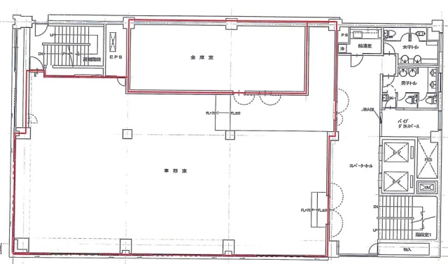 兜町偕成ビル別館3F 間取り図