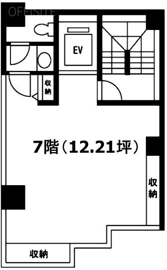 宏和ビル7F 間取り図