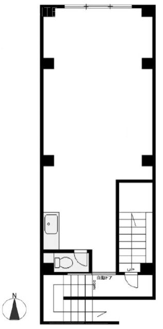 サカイヤビル富士見台3F 間取り図