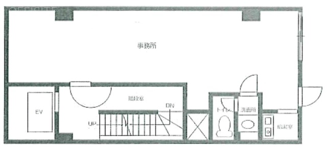 藪伊豆ビル5F 間取り図