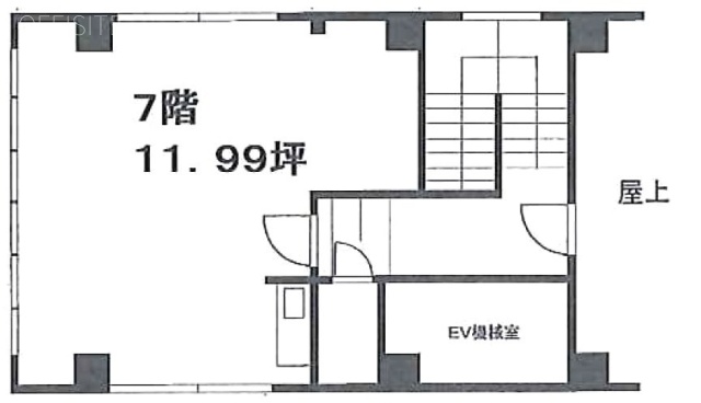 第3高野ビル7F 間取り図