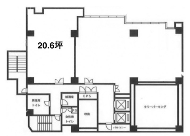 ワコーレ三軒茶屋64ビルA 間取り図