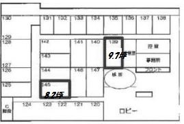 赤坂オフィスハイツ145 間取り図