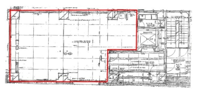 リードシー東神田ビル1F 間取り図