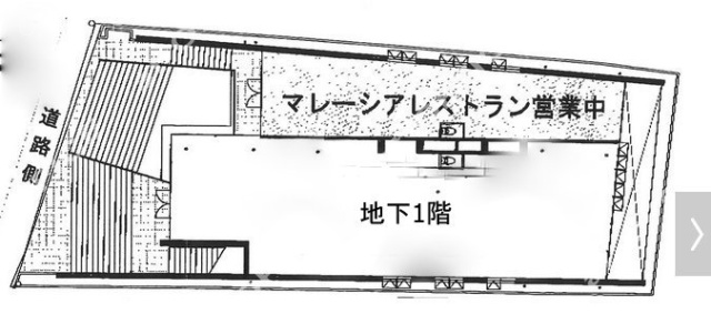 FLEG代官山ビルB1F 間取り図