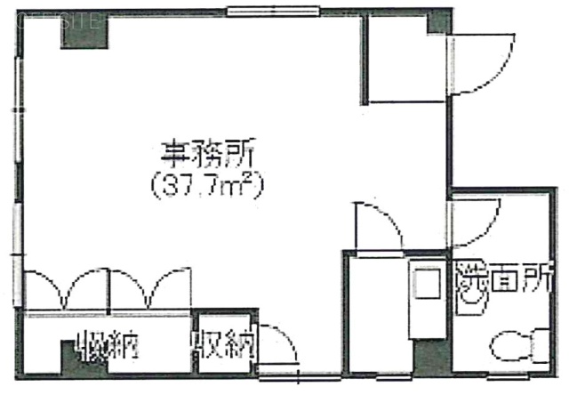 米倉ビル4F 間取り図