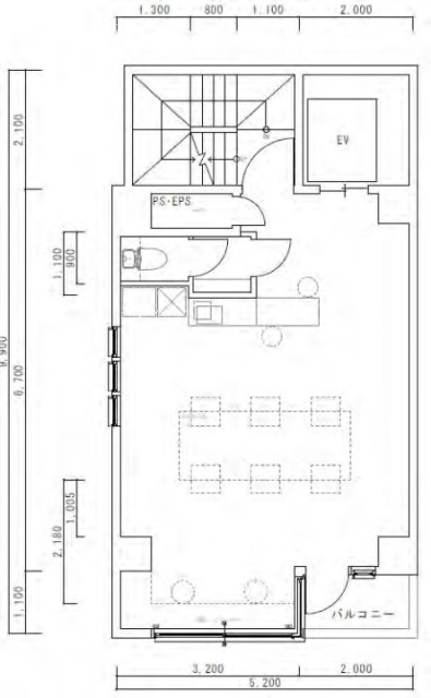 森ビル3F 間取り図