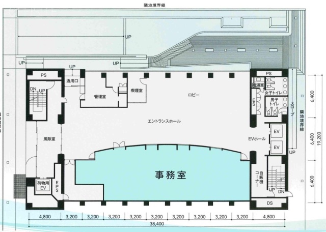 品川イースト1F 間取り図