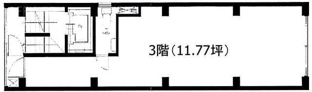 晴花ビル3F 間取り図