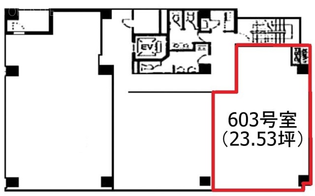 サリュートビル603 間取り図