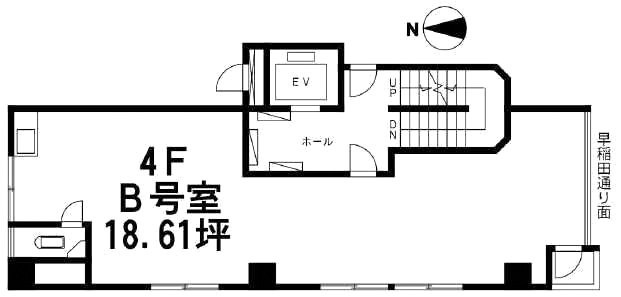 NTビルB 間取り図