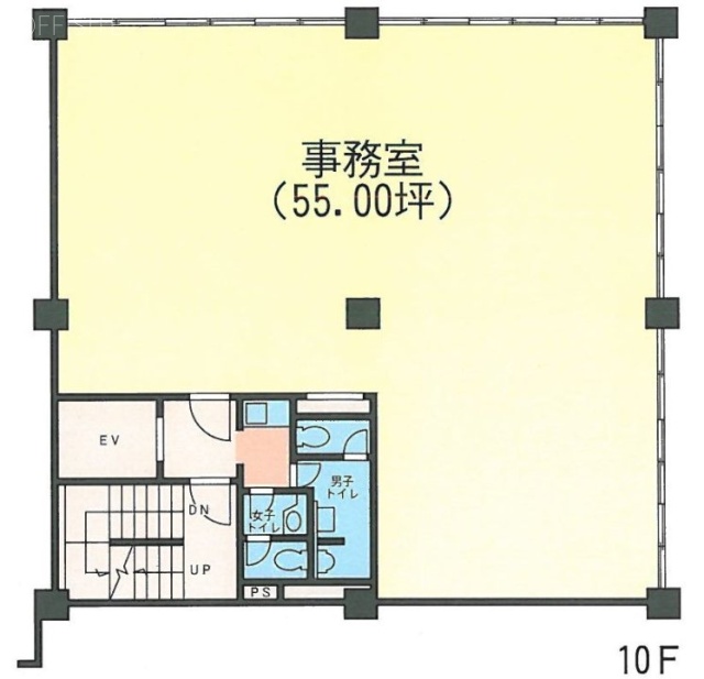 新京橋ビル10F 間取り図