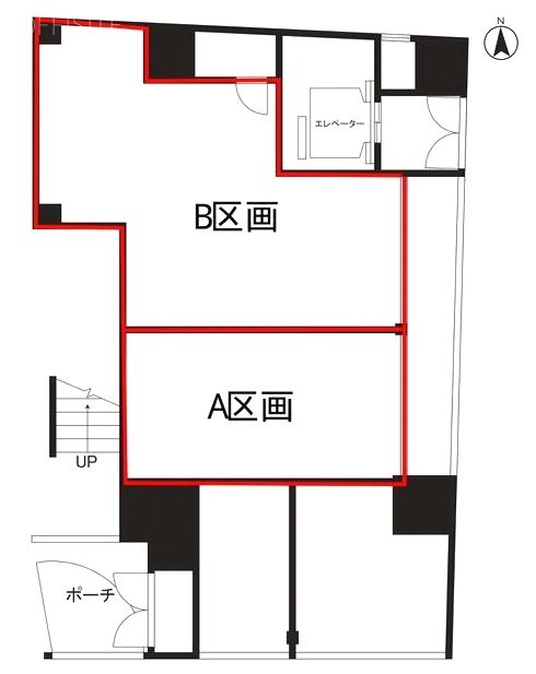 秋葉原野村ビルB 間取り図