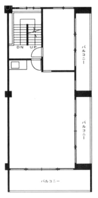 東銀座ビル5F 間取り図