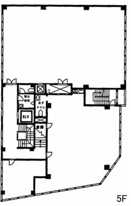 山野井ビル5F 間取り図