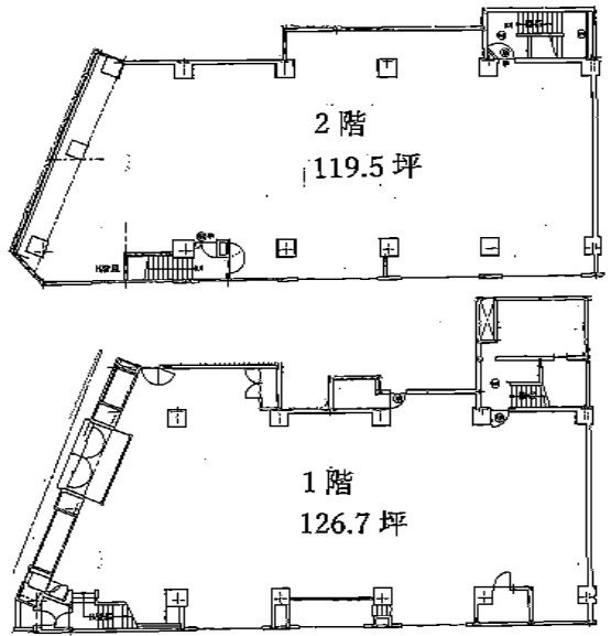 新陽ビル高田馬場102 間取り図