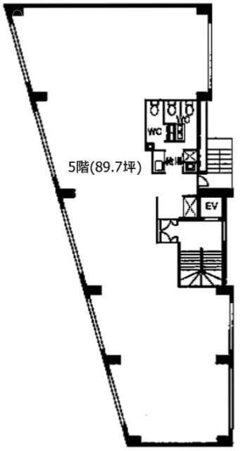 TOKYO CENTRAL SHIBUYA5F 間取り図