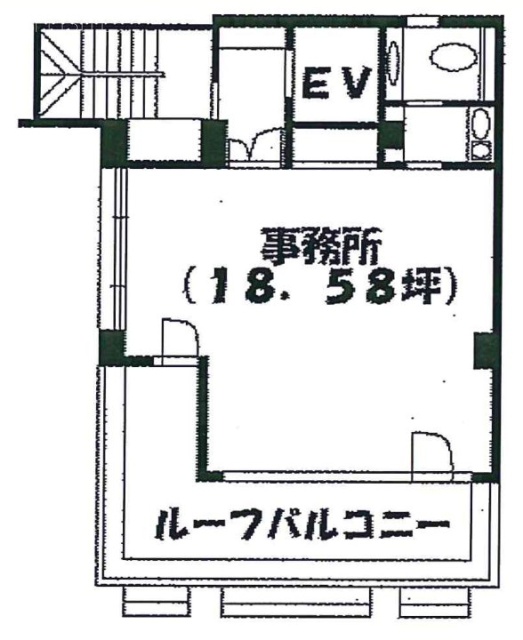 寿ビル8F 間取り図