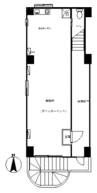 サエキビル3F 間取り図