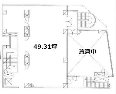 Y’sFLATビル2F 間取り図