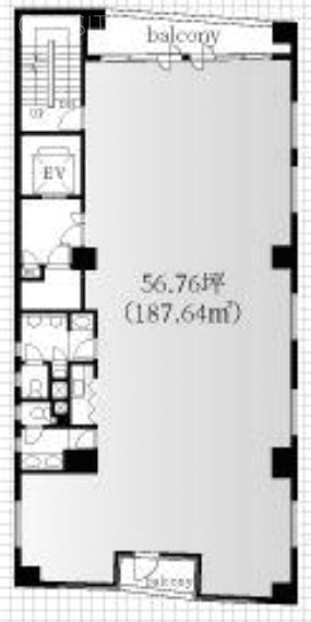 ヒロ四谷ビル4F 間取り図