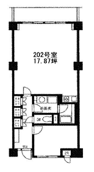日産研会館202 間取り図